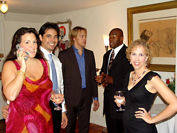 From left to right: Birgitte Philippides, Sandy Partowidjojo, REiD Mihalko, Billy Davis and Marcia Baczynski