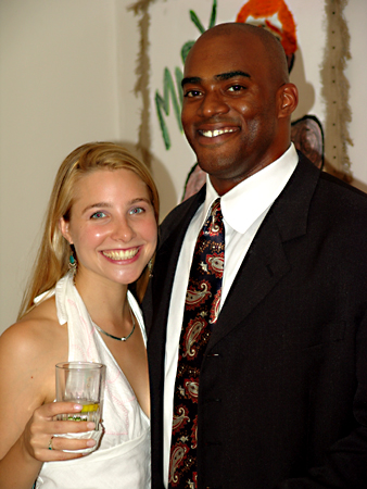 Diana Ferrante and Billy Davis