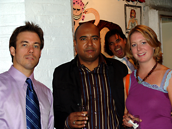 Justin Cordes, Tres Miah, [Sandy Partowidjojo] and Morgan