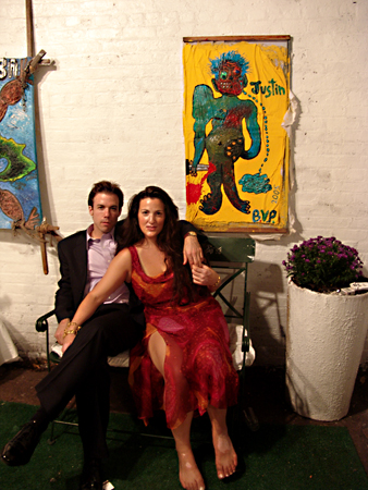Justin Cordes and Birgitte Philippides